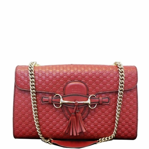 Gucci Handbags - Authentic NWT Gucci Leather Chain Shoulder Bag